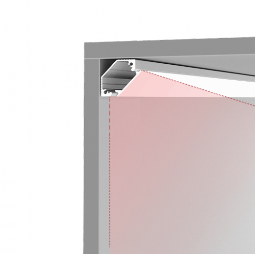 نور خطی کنج و کابینت