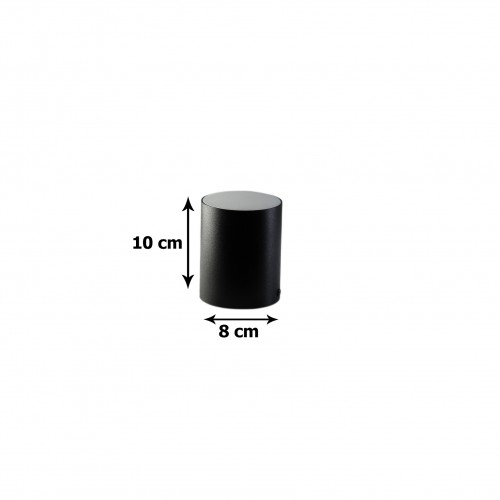  سیلندری SMD بکلایت  15 وات قطر 8 ارتفاع 10 بدنه مشکی