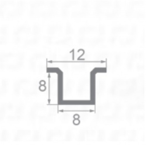 نورخطی کابینت لبه دار عمق 8 میلیمتر